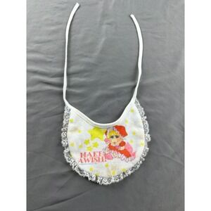 Vintage‎ Miss Piggy Baby Bib 70's/80's Muppets Make a Wish terry cloth bib